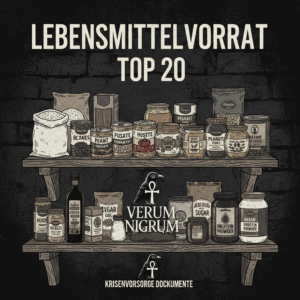 Lebensmittelvorrat die Top20